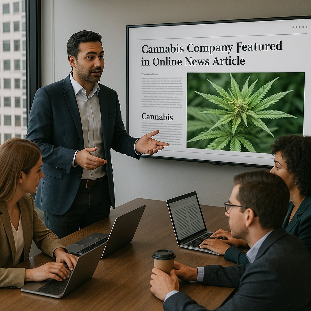 cannabis pr team