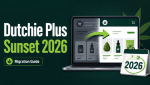 Dutchie Plus sunset timeline ending in 2026
