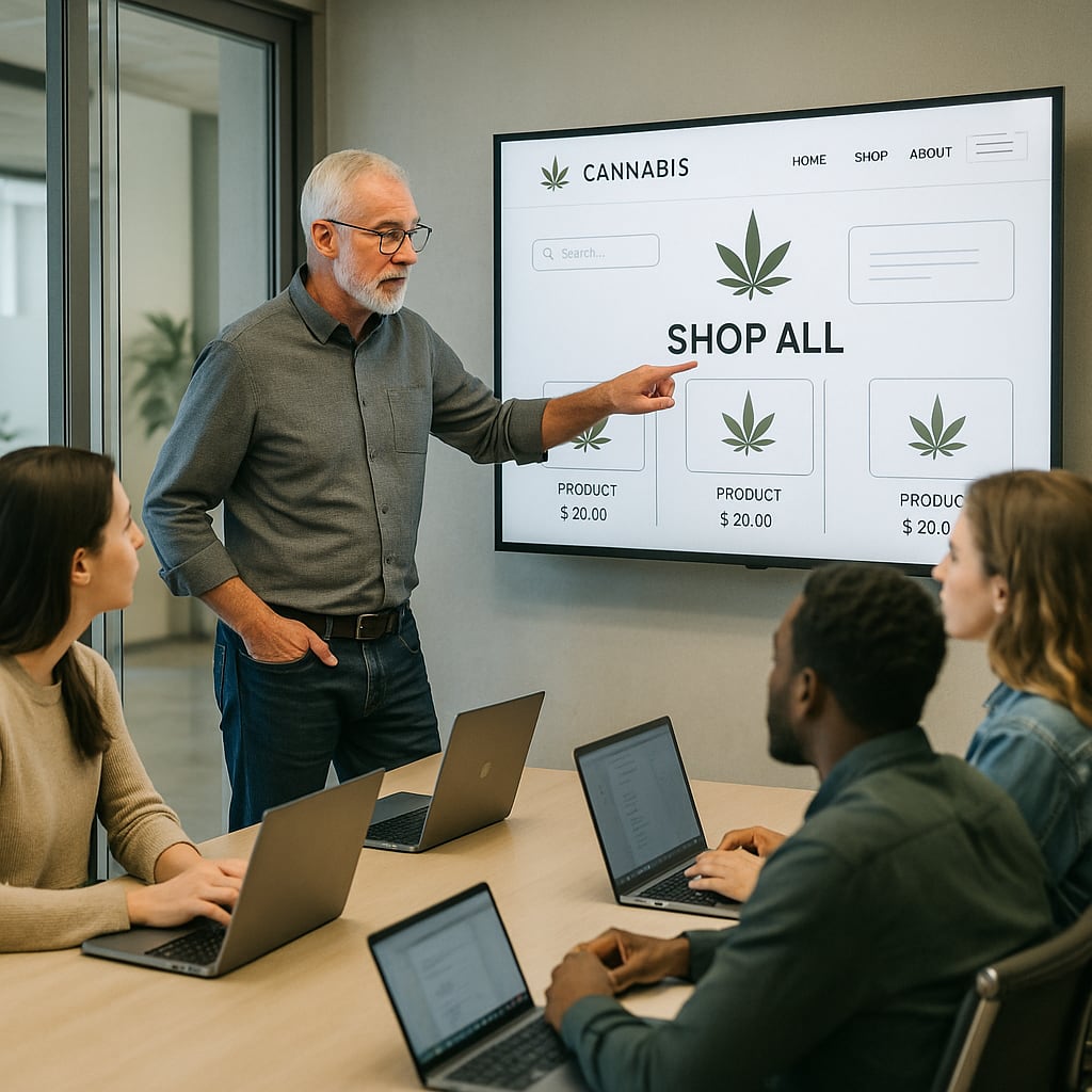 Jane Boost ecommerce website for dispensaries