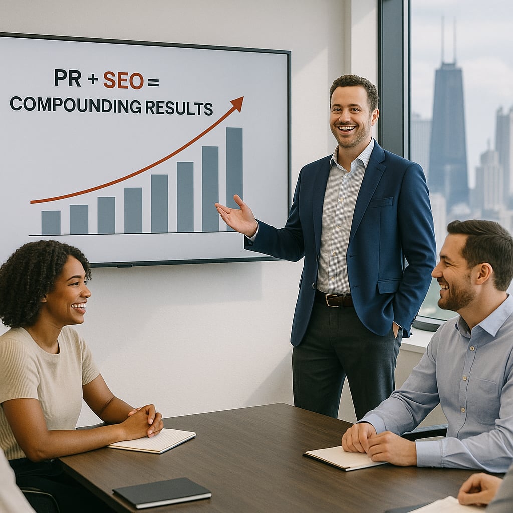 pr and seo mean compounding results